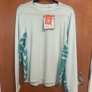 Women’s Simms SolarFlex UPF 50 Shirt in Light Blue